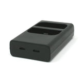 Ring V4 Battery (2-Pack) and Dual USB Charger for Ring Doorbell 2 by Wasabi Power