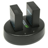 Nikon EN-EL20, EN-EL20a Battery (2-Pack) and Dual Charger by Wasabi Power