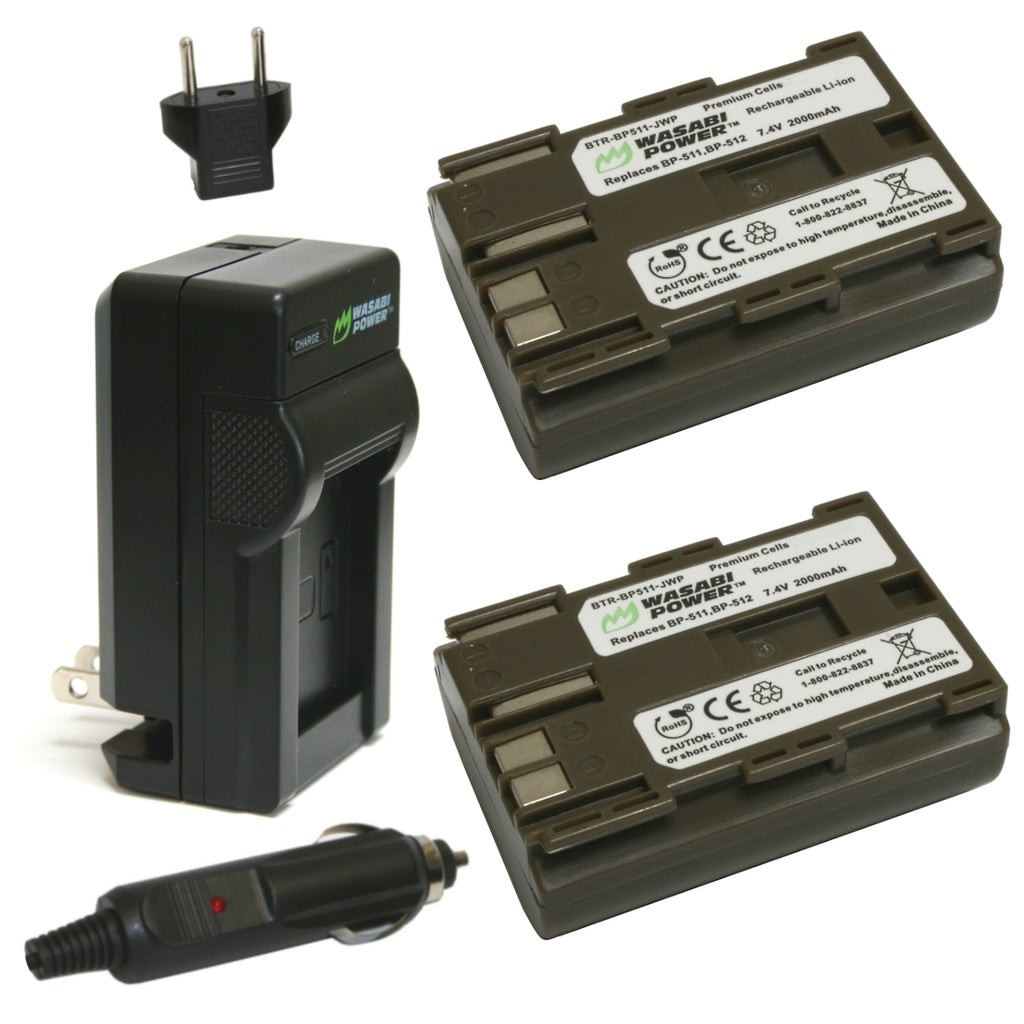 Jupio 1400mAh Battery For Canon BP-511 / BP-511A / BP-512 - Orms Direct - South Africa