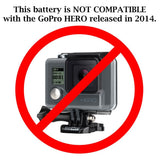 GoPro HERO2, Original HD HERO (2010 model) Battery (2-Pack) and Charger by Wasabi Power