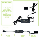 Nikon EN-EL15, EP-5B DC Coupler with AC Power Adapter by Wasabi Power