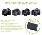 Canon LP-E17 DC Coupler (DR-E18) with D-Tap Input by Wasabi Power