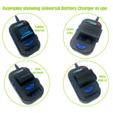 Universal Camera Battery Charger by Wasabi Power