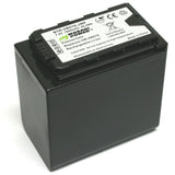 Panasonic VW-VBD58, VW-VBD78, AG-VBR89G Battery (2-Pack) and Charger by Wasabi Power
