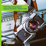 Olympus LI-90B, LI-92B Battery (2-Pack) and Charger by Wasabi Power