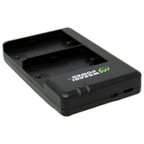 Canon LP-E6, LP-E6N, LP-E6NH, LP-E6P USB-C Dual Battery Charger by Wasabi Power