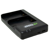 Canon LP-E6, LP-E6N, LP-E6NH, LP-E6P USB-C Dual Battery Charger by Wasabi Power