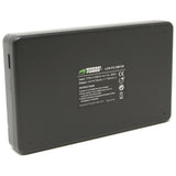 Ricoh DB-120 Battery (2-Pack) and USB-C Dual Charger by Wasabi Power