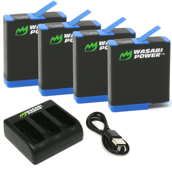 Battery Pack Hero Dual Charger GoPro HERO8 Battery (4-Pack) And