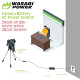 Fujifilm NP-W235, CP-W235 DC Coupler with AC Power Adapter by Wasabi Power