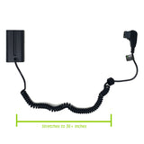 Sony NP-F550 (L Series) DC Coupler with D-Tap Input by Wasabi Power