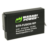 GoPro Fusion (ASBBA-001) Battery by Wasabi Power