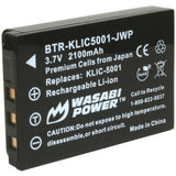 Sanyo DB-L50, DB-L50AU Battery by Wasabi Power