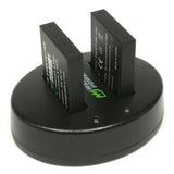 Nikon EN-EL12 Battery (2-Pack) and Dual Charger by Wasabi Power