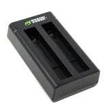 Insta360 X4 Dual USB-C Battery Charger by Wasabi Power