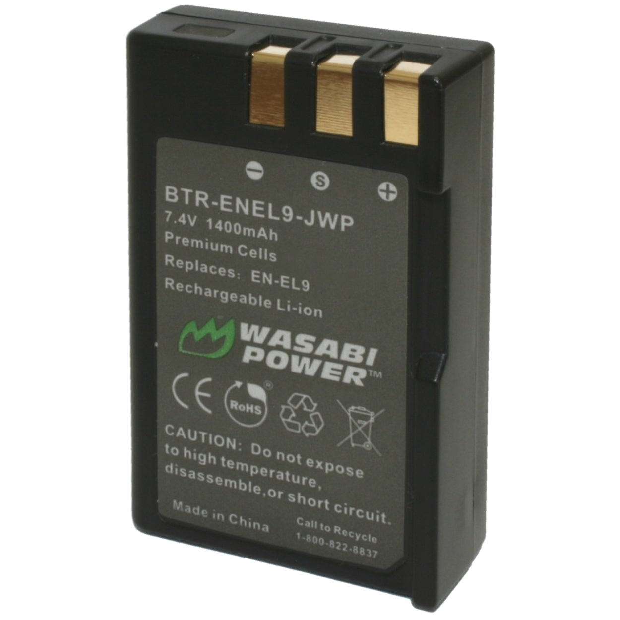 Nikon EN-EL9 Battery by Wasabi Power