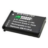 Garmin 010-11654-03, VIRB, VIRB Elite Battery (2-Pack) by Wasabi Power