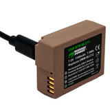 Panasonic DMW-BLC12 with USB-C Fast Charging by Wasabi Power