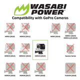 GoPro HERO4, AHDBT-401, AHBBP-401 Battery (4-Pack) by Wasabi Power