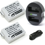 Canon LP-E8 Battery (2-Pack) and Dual Charger by Wasabi Power