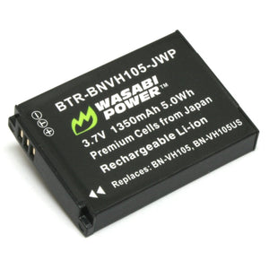 JVC BN-VH105 Battery by Wasabi Power