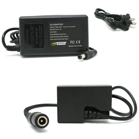 Canon LP-E17 AC Power Adapter Kit with DC Coupler for Canon ACK-E18, DR-E18, AC-E6N by Wasabi Power