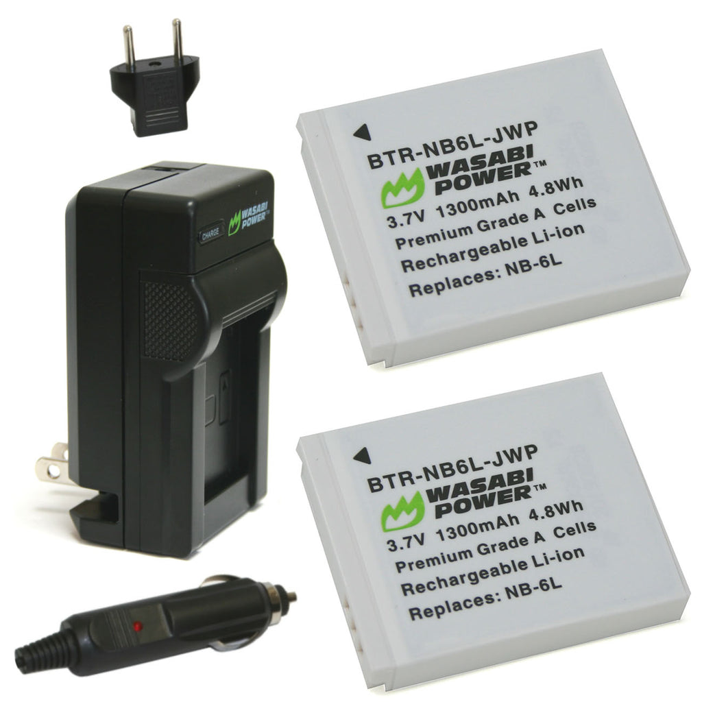 S95 LCD Battery Charger For SX520 HS SX530 HS SX540 HS NB-6L NB