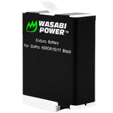 GoPro Enduro Battery (2-Pack) & Dual Charger for HERO12, HERO11, HERO10, HERO9 by Wasabi Power