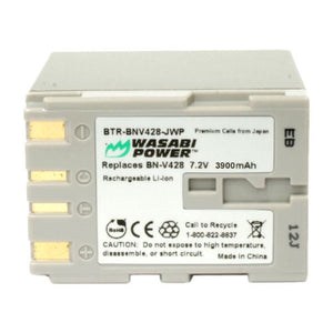 JVC BN-V428, BN-V416, BN-V428, BN-V38 Battery by Wasabi Power