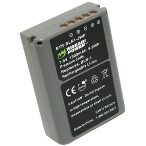 Olympus BLN-1, BCN-1 Battery by Wasabi Power
