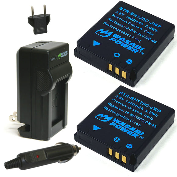 Sigma BP-41 Battery (2-Pack) and Charger by Wasabi Power