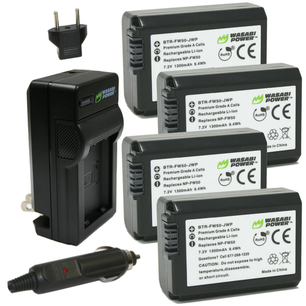 Batterie rechargeable série W NP-FW50 - France Batterie rechargeable série W NP-FW50 - France