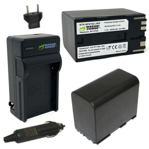 Canon BP-970G, BP-975 and RED Komodo 6K Battery (2-Pack) and Charger by Wasabi Power