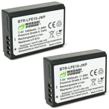 Canon LP-E10 Battery (2-Pack) by Wasabi Power