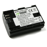 Canon LP-E6, LP-E6N Battery (2-Pack) and Dual Charger by Wasabi Power