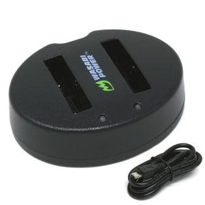 Fujifilm NP-70 USB Dual Charger by Wasabi Power
