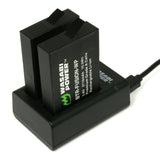 GoPro Fusion Battery (2-Pack) and Dual Charger by Wasabi Power