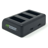 GoPro MAX, ACDBD-001, ACBAT-001 Triple Charger by Wasabi Power