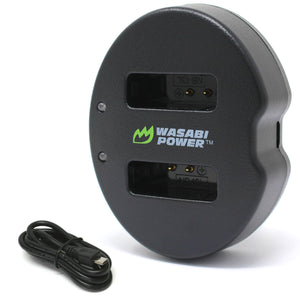 Canon NB-13L Dual Charger by Wasabi Power