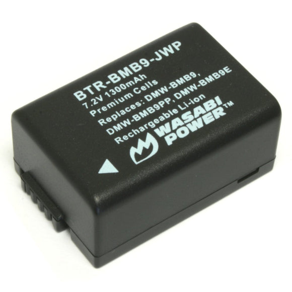 Panasonic DMW-BMB9 Battery by Wasabi Power