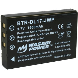 Ricoh DB-43 Battery by Wasabi Power