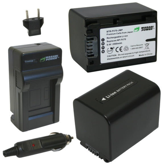Chargeur + Batterie pour Sony NP-FV70 Chargeur + Batterie pour Sony NP-FV70