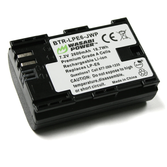 Canon LP-E6, LP-E6N Battery by Wasabi Power