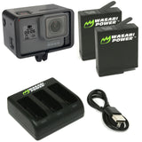 GoPro HERO5 Black & GoPro HERO6 Black Extended Battery Bundle by Wasabi Power