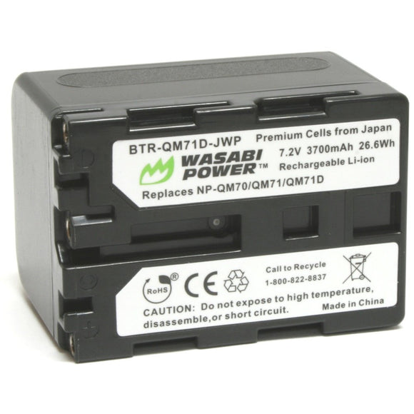 Sony NP-QM71D Battery by Wasabi Power