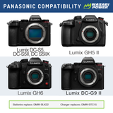 Panasonic DMW-BLK22 Battery (2-Pack) by Wasabi Power