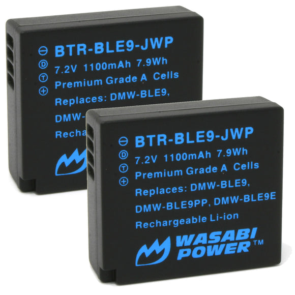 Leica BP-DC15 Battery (2-Pack) by Wasabi Power