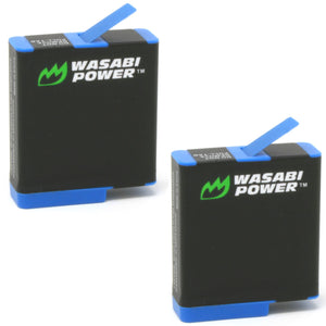 GoPro HERO8 Battery (2-Pack) Compatible with HERO7 Black, HERO6, HERO5 by Wasabi Power