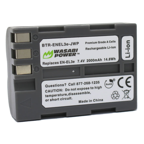Nikon EN-EL3e Battery by Wasabi Power