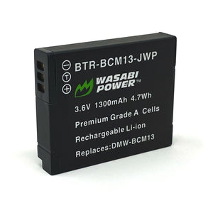 Panasonic DMW-BCM13 Battery by Wasabi Power